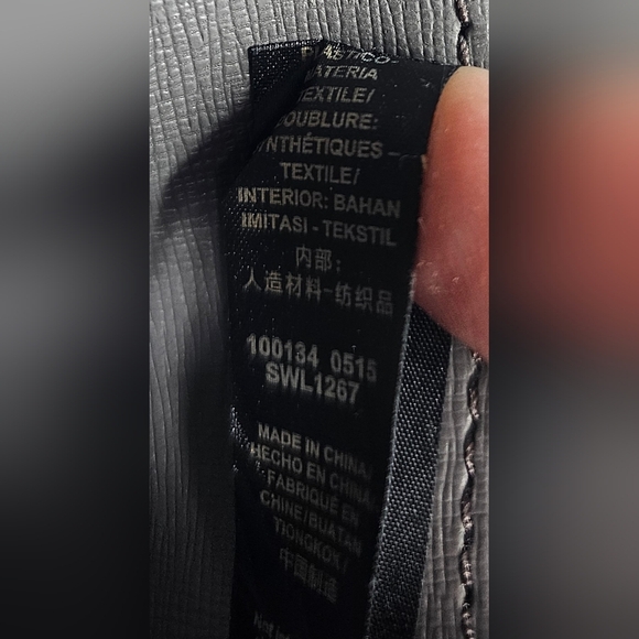 FOSSIL Zip Around Green Leather Clutch Wallet Wrist Strap - Picture 15 of 16